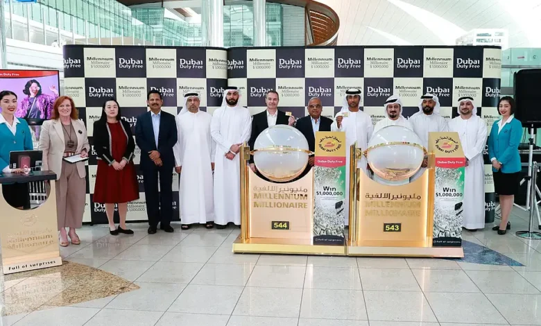Two Indian expats win $1 million jackpot each in Dubai Duty Free draw