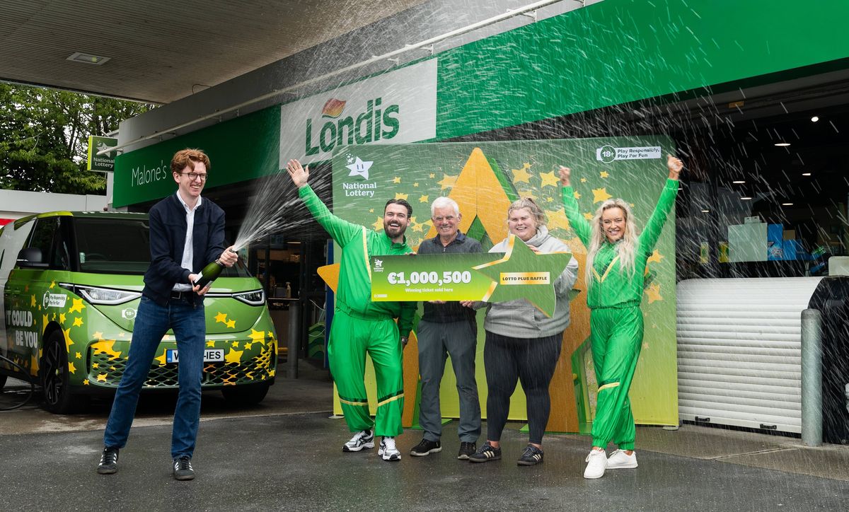 There were celebrations at Londis in Louth this week 