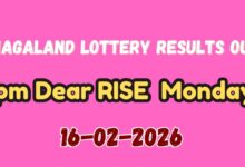 Nagaland Lottery Sambad Results Today, Feb 16 :Dear Rise Monday Lottery Result ANNOUNCED; Check Winners List