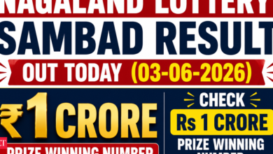 Nagaland Lottery Sambad result out today (03-06-2026); check Rs 1 crore prize winning number and full list here