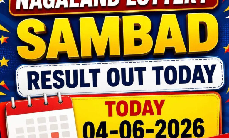 Nagaland Lottery Sambad result out today (04-06-2026); check Rs 1 crore prize winning number and full list here