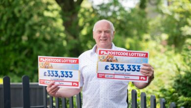 Allan buys two Postcode Lottery tickets by mistake - now he's won £666k