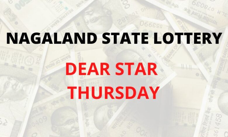 Nagaland State Lottery Sambad Dear Star Thursday result for