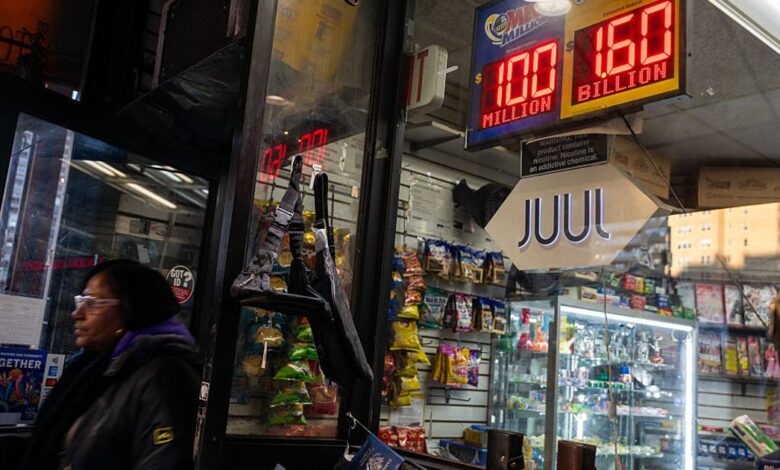 NY sells 2 winning Powerball tickets as jackpot hits $1.7B before Christmas