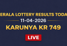 Kerala Karunya KR749 lottery result out today, 11-04-2026; Check ₹1 crore prize winner and complete list here