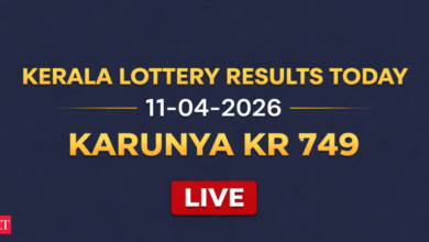Kerala Karunya KR749 lottery result out today, 11-04-2026; Check ₹1 crore prize winner and complete list here