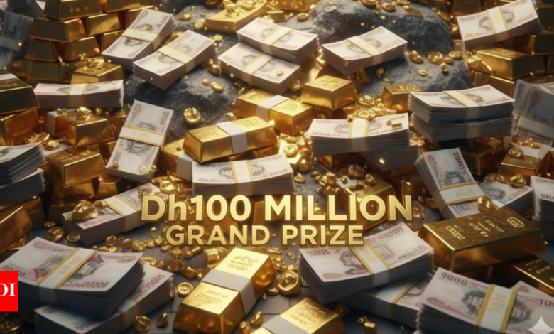 First ever Dh100 million jackpot winner crowned in UAE lottery’s historic draw | World News - The Times of India