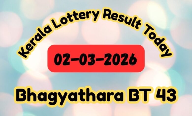 Kerala Lottery Result Today March 2: Bhagyathara BT-43 Draw ANNOUNCED; Check Winning Numbers & Prize Details