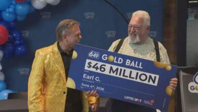 ‘I just about fell over,’ says $46M winner of Manitoba’s largest Lotto 6-49 prize - Winnipeg | Globalnews.ca