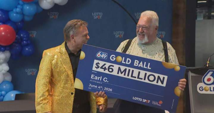 ‘I just about fell over,’ says $46M winner of Manitoba’s largest Lotto 6-49 prize - Winnipeg | Globalnews.ca