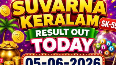 Kerala Lottery Suvarna Keralam SK-55 result out today (05-06-2026); check Rs 1 crore prize winning number and full list here