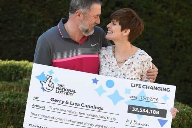 It was one of the biggest wins in the history of the National Lottery