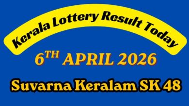 Kerala Lottery Result Today 10/04/2026: Suvarna Keralam SK 48 Results DECLARED; Who Won Rs. 1Cr?