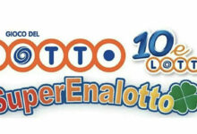 Live Draws for Lotto, SuperEnalotto, and 10eLotto: June 6, 2026