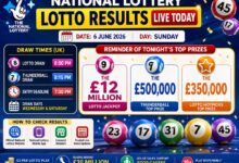 OUT | UK National Lottery Results: £12 Million Jackpot Lotto & £500000 Thunderball Winning Numbers Announced for June 6 Sunday Draw Declared | How to Check Results Online & What to Do If Jackpot Not W