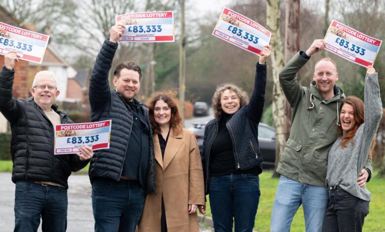 Huge Millionaire Street Prize was among Sussex Postcode Lottery wins in February