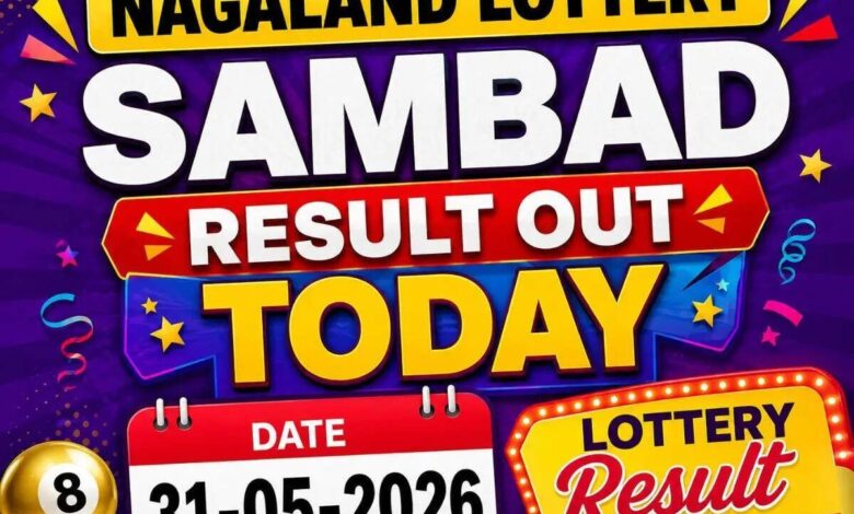 Nagaland Lottery Sambad result out today (31-05-2026); check Rs 1 crore prize winning number and full list here