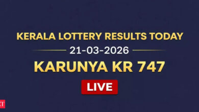 Kerala Karunya KR-747 lottery result out today, 21-03-2026; Check ₹1 crore prize winner and complete list here