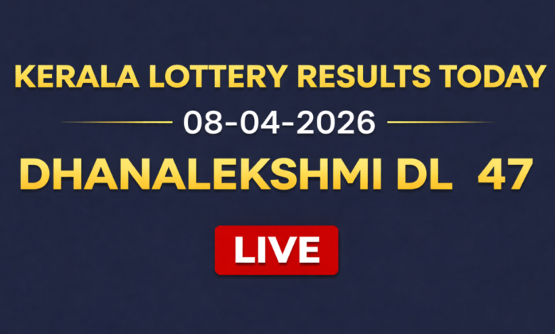 Kerala Dhanalekshmi DL-47 lottery result out today, 08-04-2026; Check ₹1 crore first prize winner and complete list here