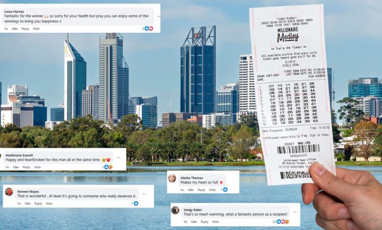 Dying WA Lotto winner overwhelmed by kindness of strangers