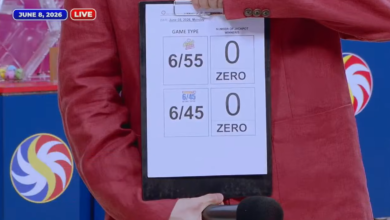 No jackpot winners for PCSO’s June 8, 2026 major lotto draws