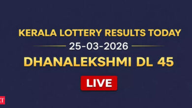 Kerala Dhanalekshmi DL-45 lottery result out today, 25-03-2026; Check ₹1 crore prize winner and complete list here