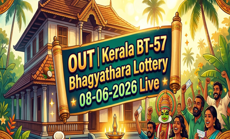 OUT | Kerala BT-57 Bhagyathara Lottery 08-06-2026 Live: Check Bhagyathara Lottery Winning Ticket Numbers For June 8, 2026 | First Prize Rs 1 Crore Ticket Number is BE 603224