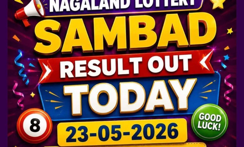 Nagaland Lottery Sambad Result Out Today (23-05-2026); Rs 1 crore prize winning number and full list here