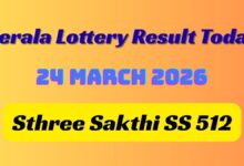 Kerala Lottery Result Today 24-03-2026 ANNOUNCED: Check Sthree Sakthi SS 512 First Prize Winner & More Details