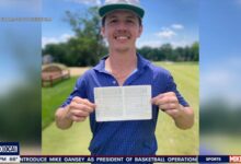Pennsylvania golfer makes two holes-in-one in the same round, buys Mega Millions lotto tickets using numbers from his feat