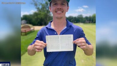 Pennsylvania golfer makes two holes-in-one in the same round, buys Mega Millions lotto tickets using numbers from his feat