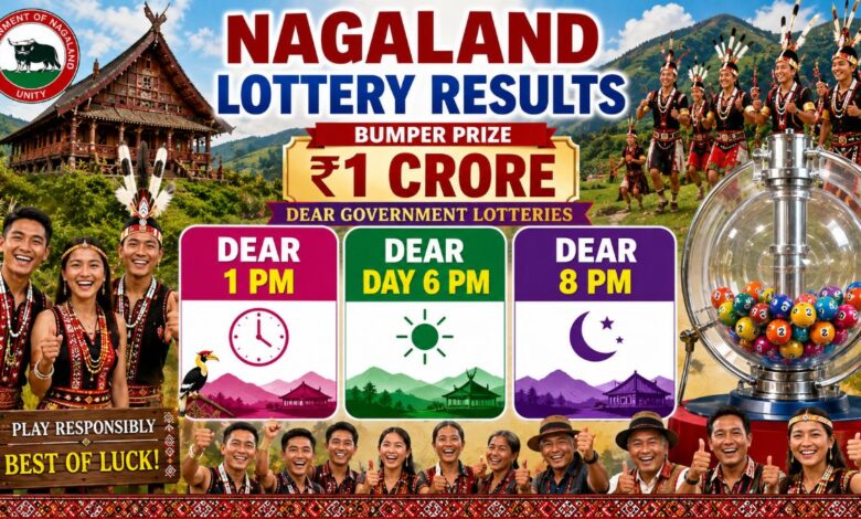 Nagaland State Lottery Results Today (10-06-2026) LIVE, Dear Spark 1PM, Regal 6PM, Dream 8PM Lottery Winners