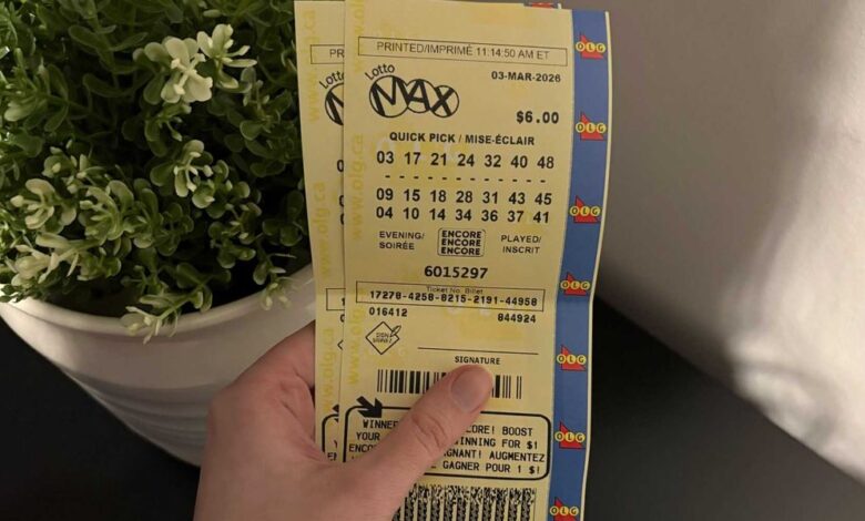 Lotto Max winning numbers for Tuesday, June 9 are out and there's a $10 million jackpot