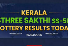 Kerala lottery results today for Sthree Sakthi SS-510 (10/03/2026); Check ₹1 crore prize winner and complete list here