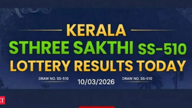 Kerala lottery results today for Sthree Sakthi SS-510 (10/03/2026); Check ₹1 crore prize winner and complete list here