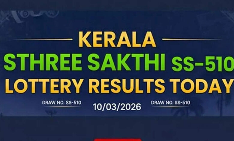 Kerala lottery results today for Sthree Sakthi SS-510 (10/03/2026); Check ₹1 crore prize winner and complete list here