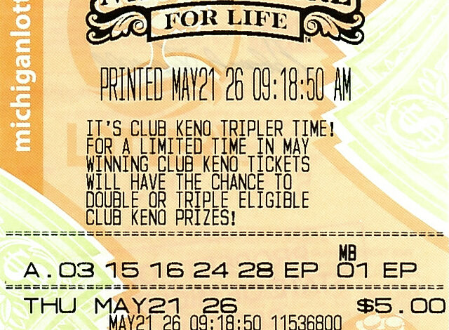 Charlevoix County Woman Wins $100,000 a Year for Life from the Michigan Lottery Playing Millionaire For Life™