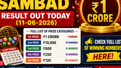 Nagaland Lottery Sambad result out today (11-06-2026); check Rs 1 crore prize winning number and full list here