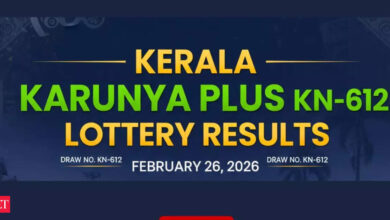 Kerala lottery results live for Karunya Plus KN-612 (February 26, 2026): ₹1 crore winning number and others here