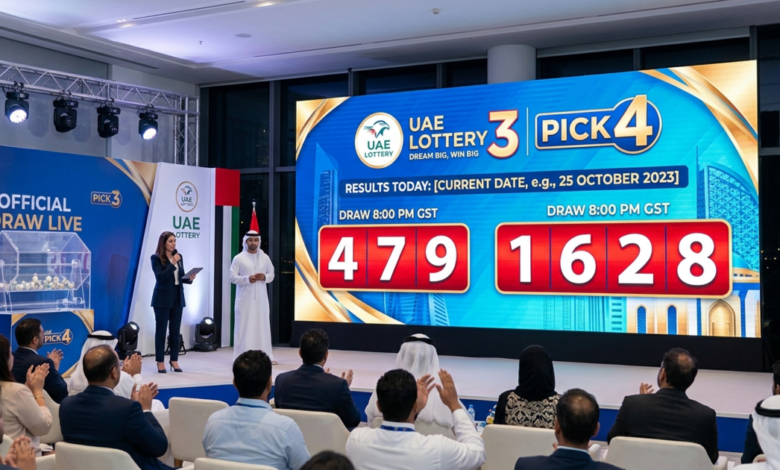 UAE Lottery Pick 3, 4 Result Today (11-06-2026): Check winning numbers, draw timings, total price amount and other details