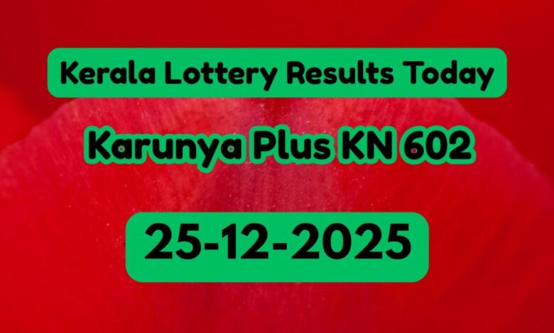 Kerala Lottery Result Today, 25th Dec: Karunya Plus KN 603 Draw Announced; Who Won the 1st Prize?