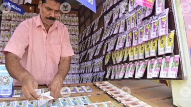 A view of a lottery agency in Kollam. Photo: Manorama Archives