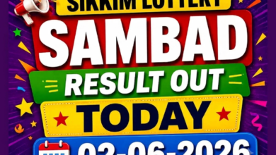 Sikkim Lottery Sambad result out today (02-06-2026); check Rs 1 crore prize winning number and full list here