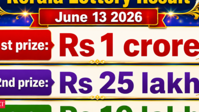 Kerala Lottery Result Today Karunya KR-757 (13-06-2026): Rs 1 crore, Rs 25 lakh and Rs 10 lakh prize-winning numbers