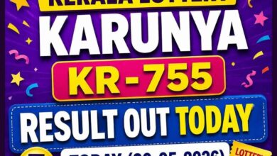 Kerala Lottery Karunya KR-755 result out today (30-05-2026); check Rs 1 crore prize winning number and full list here