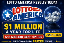 [LIVE] Million a Year for Life Lotto America Results Today: $1 Million a Year for Life Jackpot Up for Grabs in June 14, 2026 Draw – Check Cash Option Here