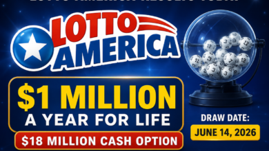 [LIVE] Million a Year for Life Lotto America Results Today: $1 Million a Year for Life Jackpot Up for Grabs in June 14, 2026 Draw – Check Cash Option Here