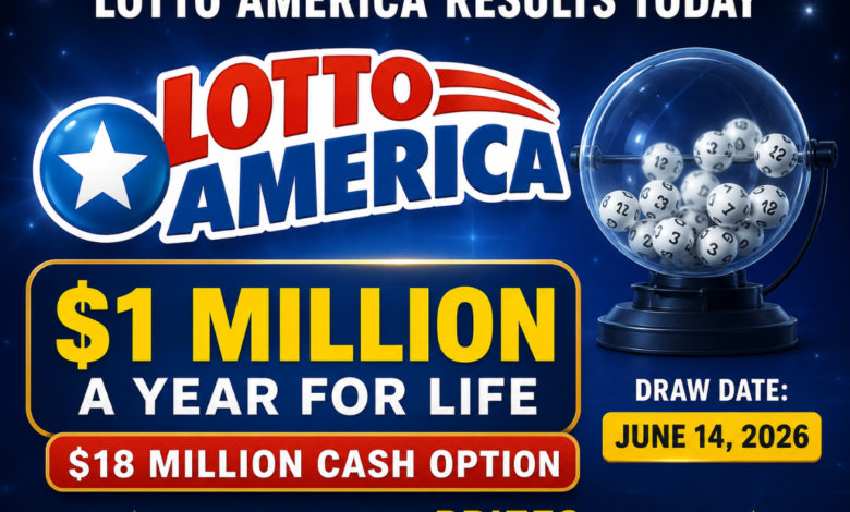 [LIVE] Million a Year for Life Lotto America Results Today: $1 Million a Year for Life Jackpot Up for Grabs in June 14, 2026 Draw – Check Cash Option Here