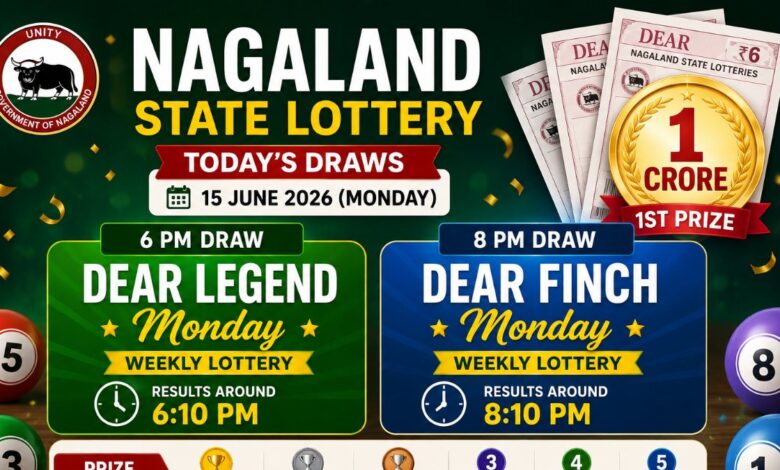 Nagaland Lottery Result Today June 15: 6PM & 8PM Dear Evening Weekly Lottery Results Out; Check Winners List