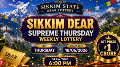 Sikkim lottery result out today (18-06-2026); check Rs 1 crore prize winning number and full list here